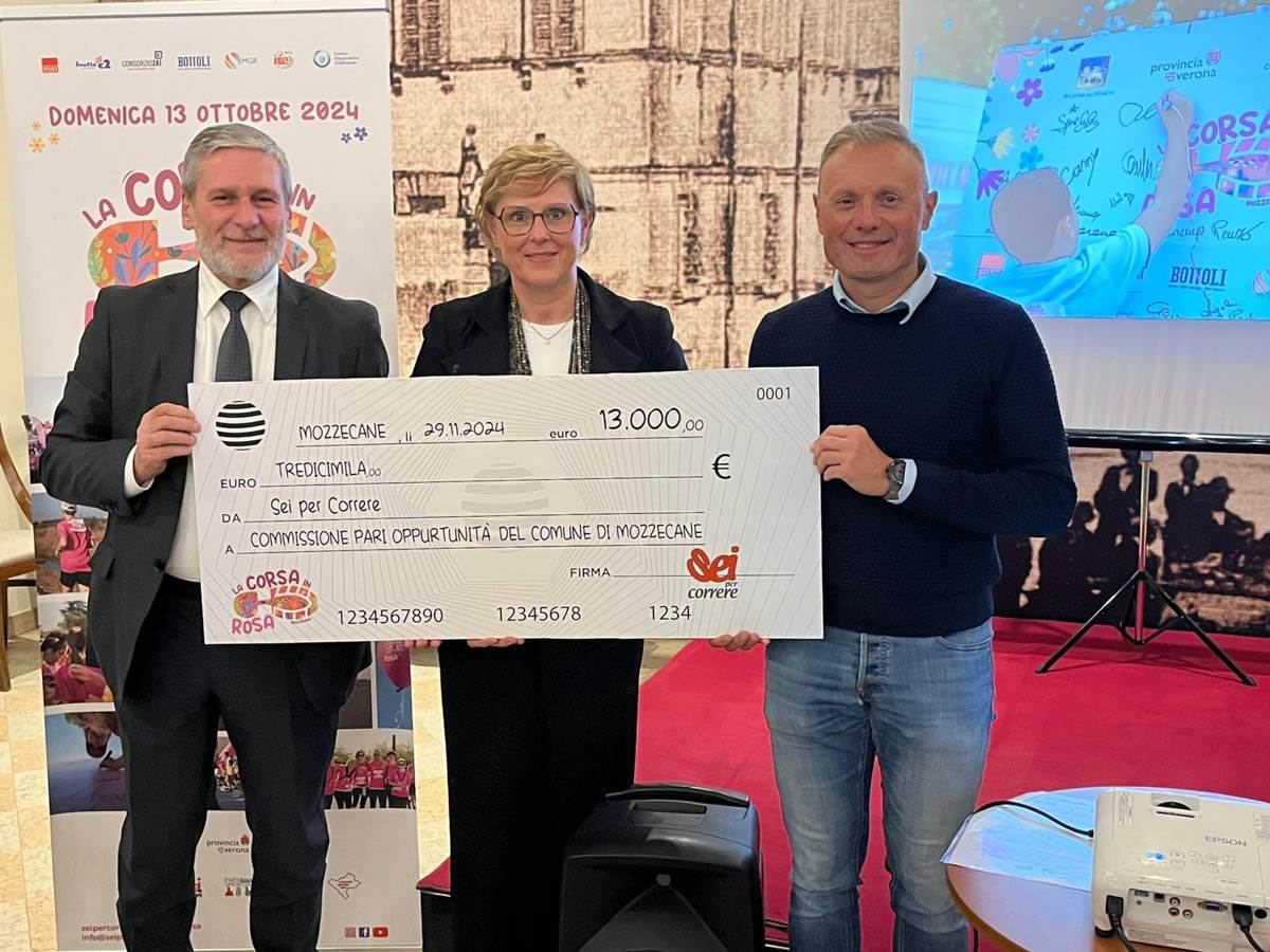 corsa in rosa 2024 mozzecane