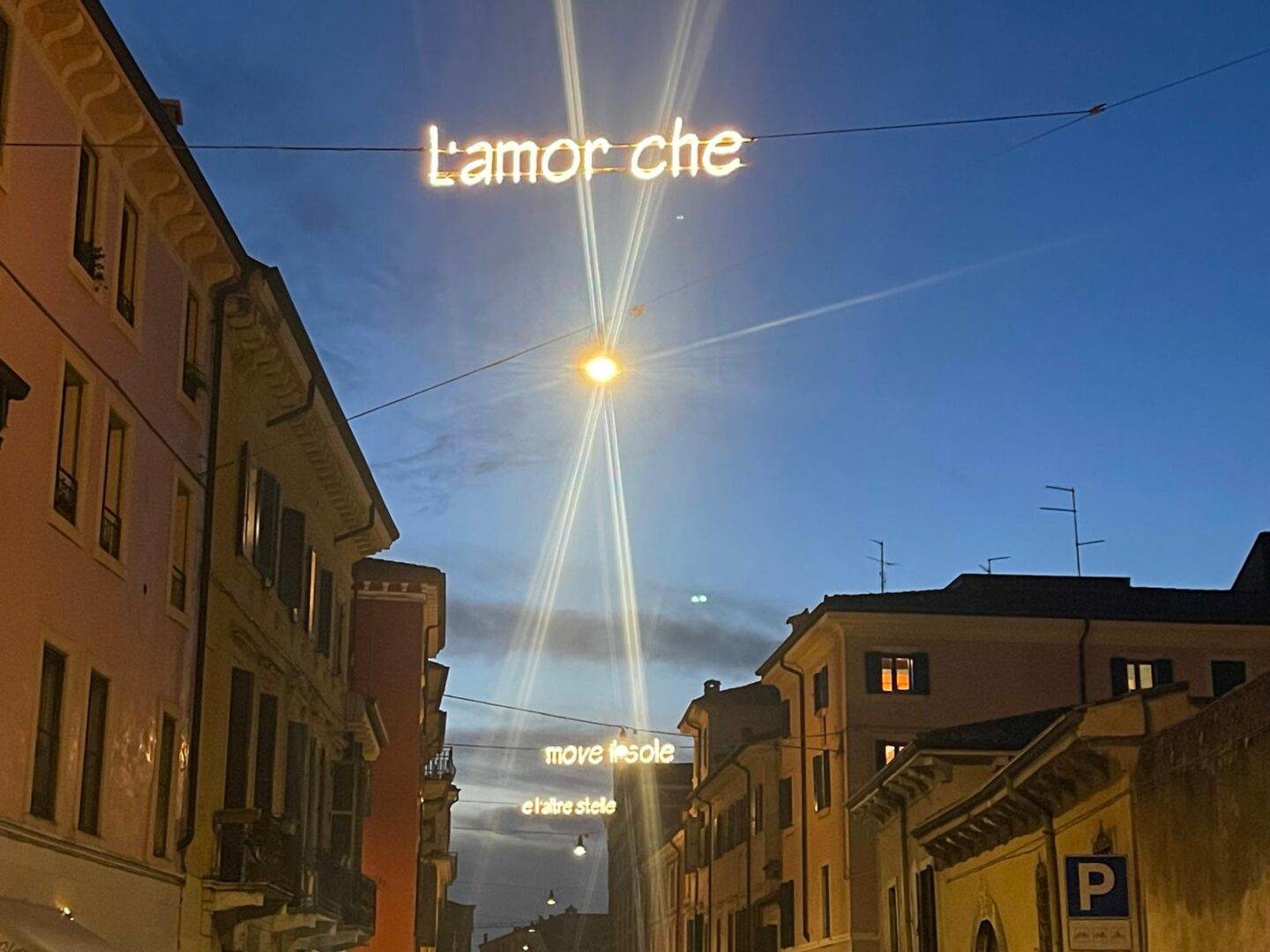 luci sospese stradone antonio provolo dante citazione frase