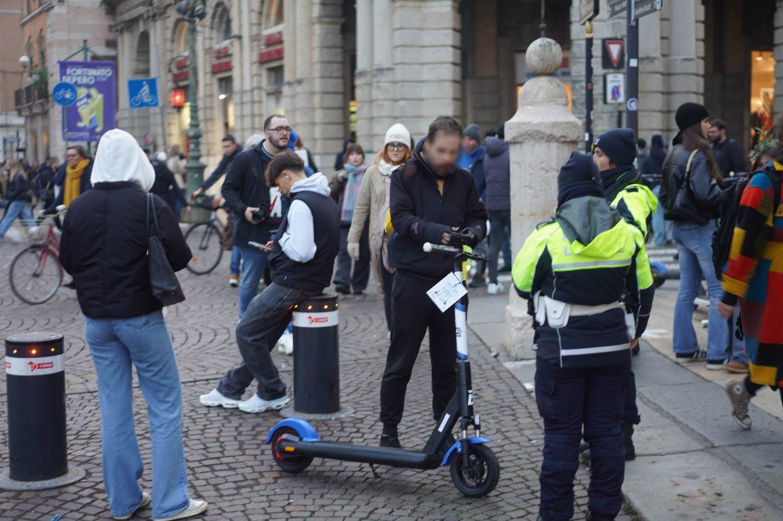 Controlli sui monopattini a Verona (dicembre 2024)