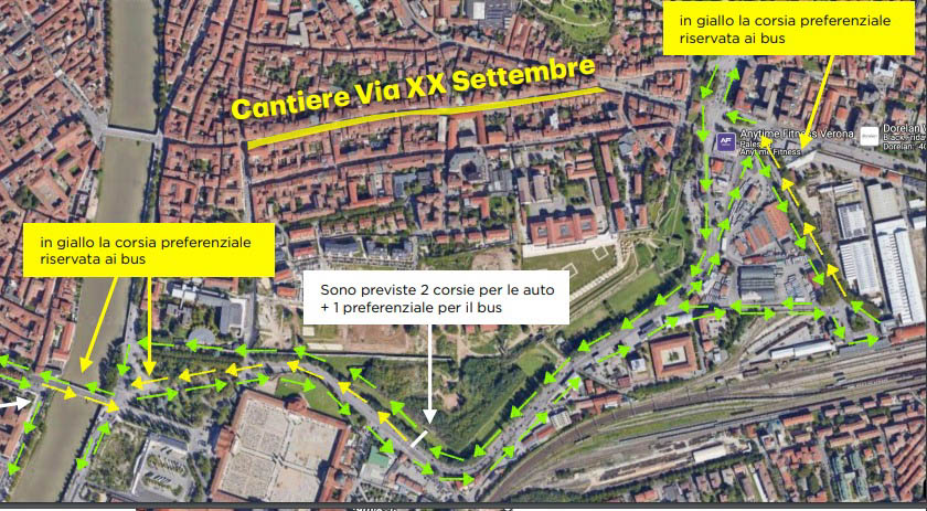 Cantieri Veronetta - viabilità via Torbido