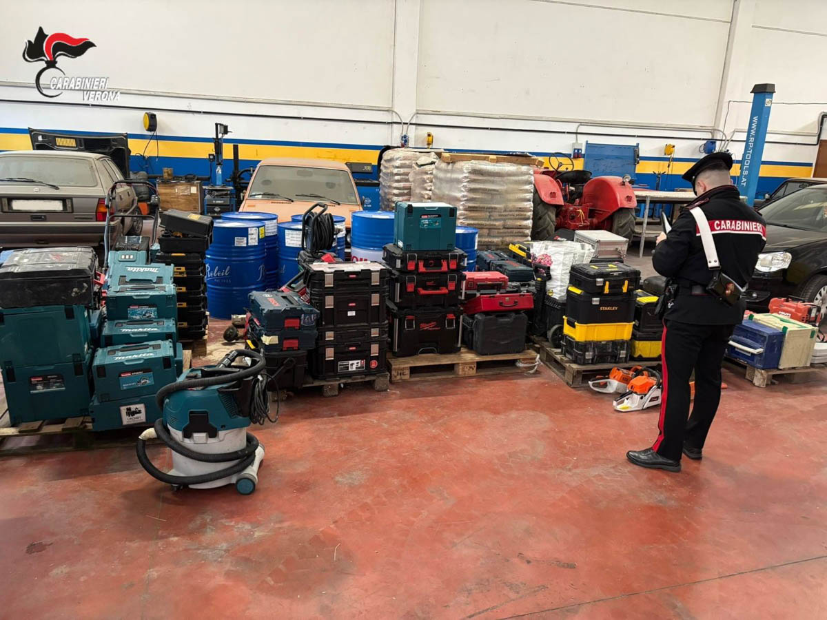 Carabinieri - ricettazione Zevio