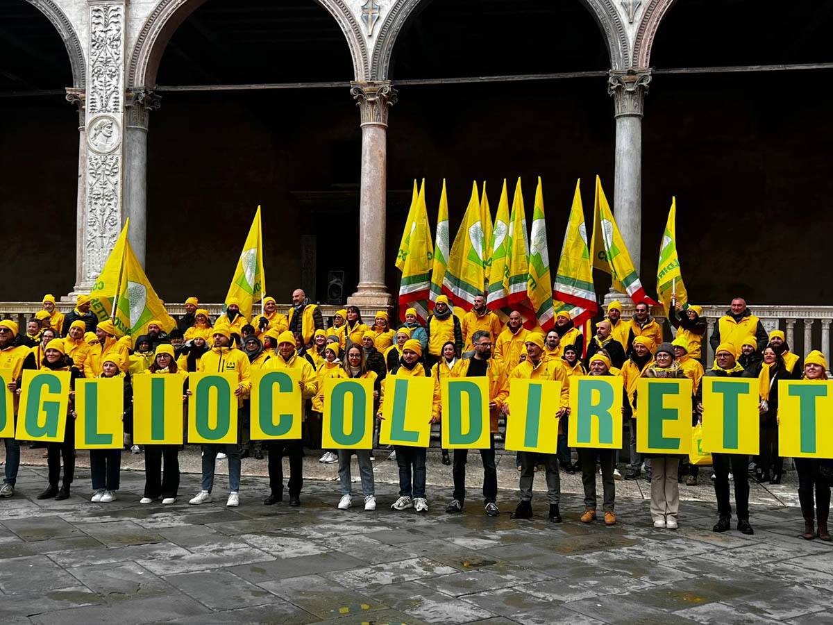 Coldiretti - manifestazione Verona e Prefettura