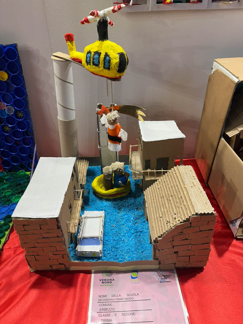 Concorso presepi Consiglio Bacino Verona Nord - ScuolaSec_Erbezzo