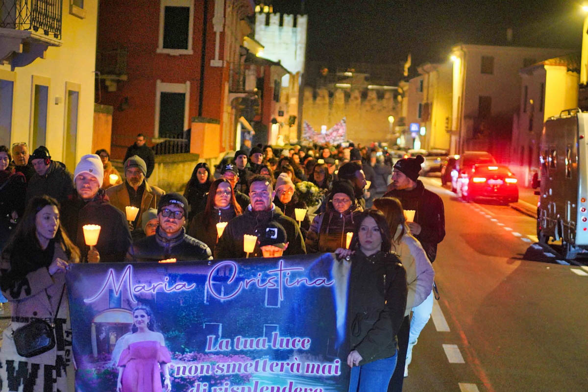 Fiaccolata in memoria di Maria Cristina Pugliese - Soave 18-01-2025