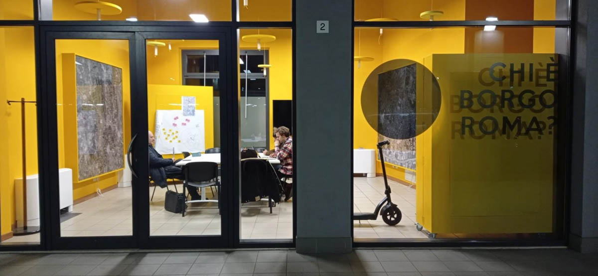 La fabbrica del quartiere - sede Spazio Link