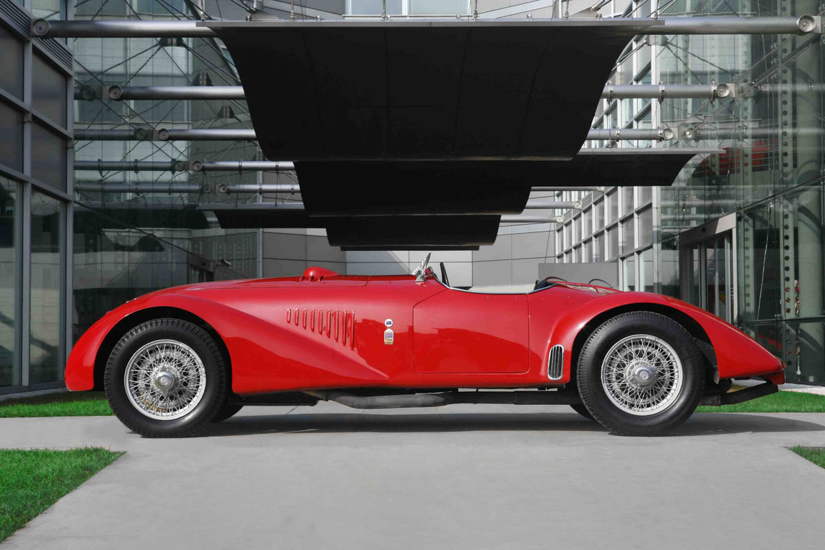 Museo Nicolis, Villafranca Verona, Lancia Astura Mille Miglia del 1938, ph Museo Nicolis