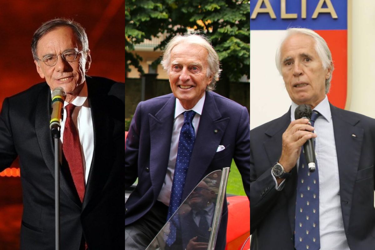 Vecchioni, Montezemolo, Malagò