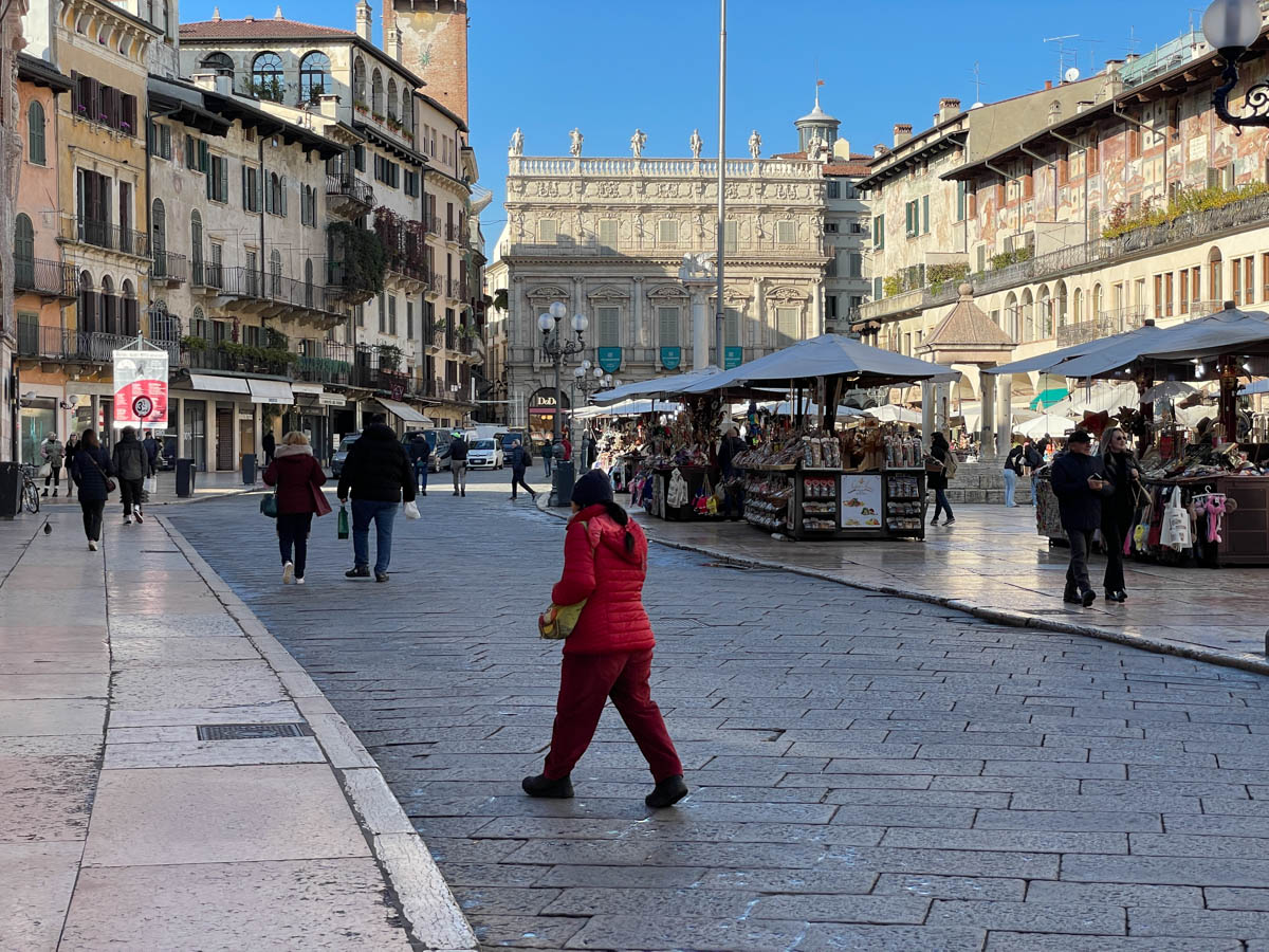 Piazza Erbe a Verona