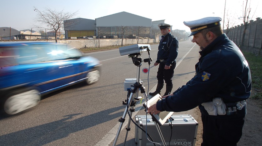 Autovelox Verona controlli velocità polizia locale