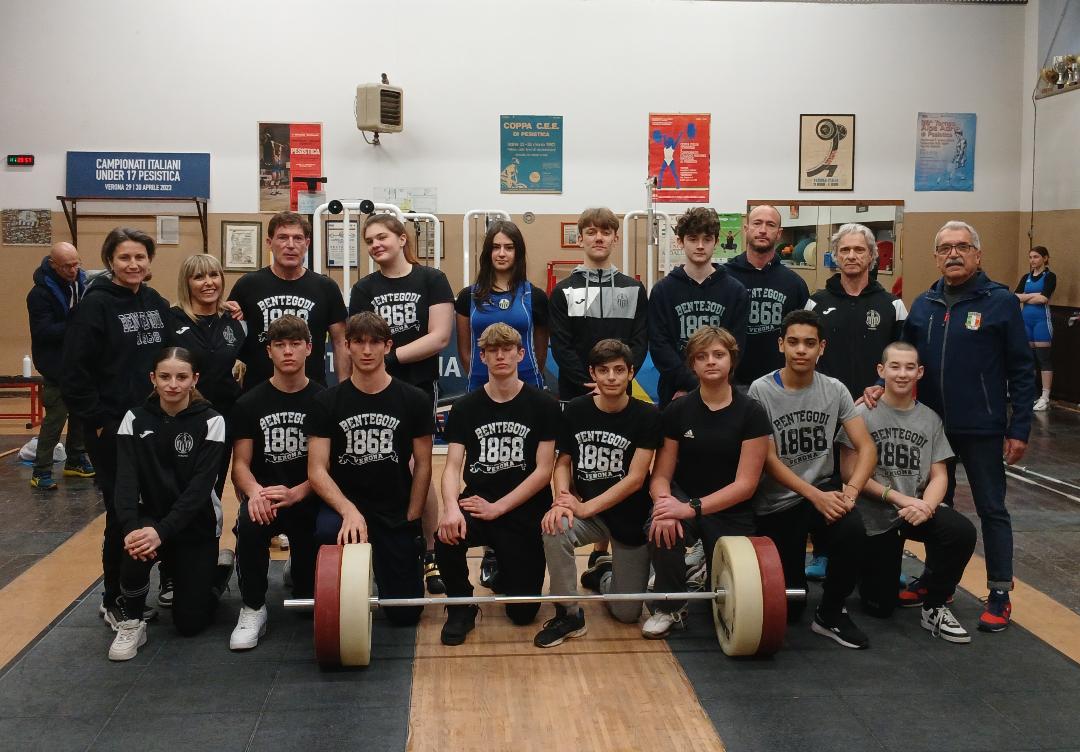 Bentegodi campione regionale 2025 Under 20 Pesistica