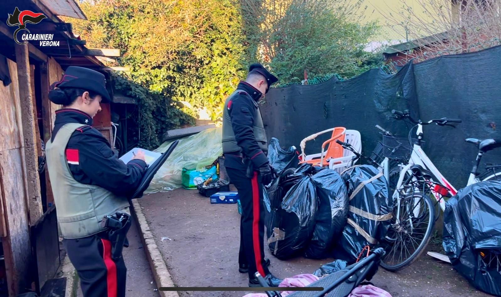 Carabinieri Zevio ricettazione