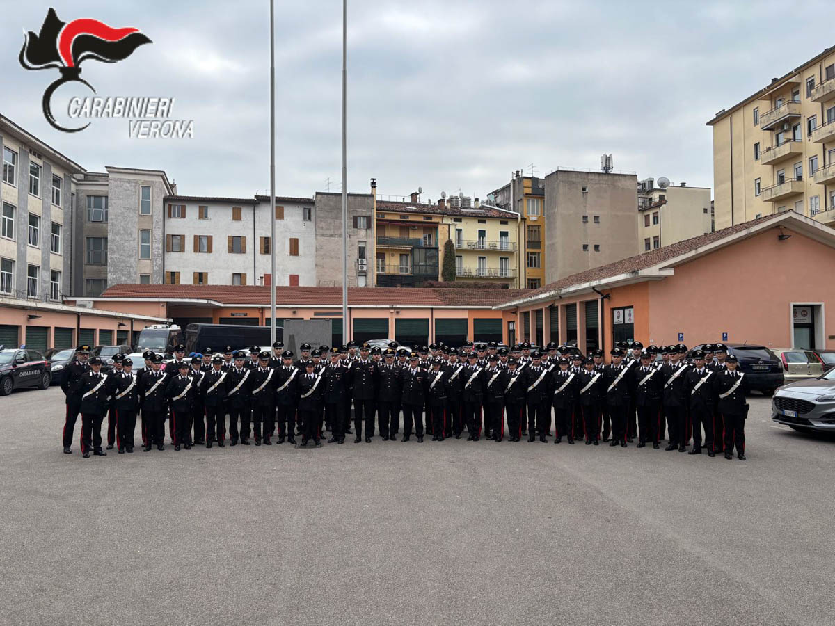 Nuovi Carabinieri comando provinciale di Verona