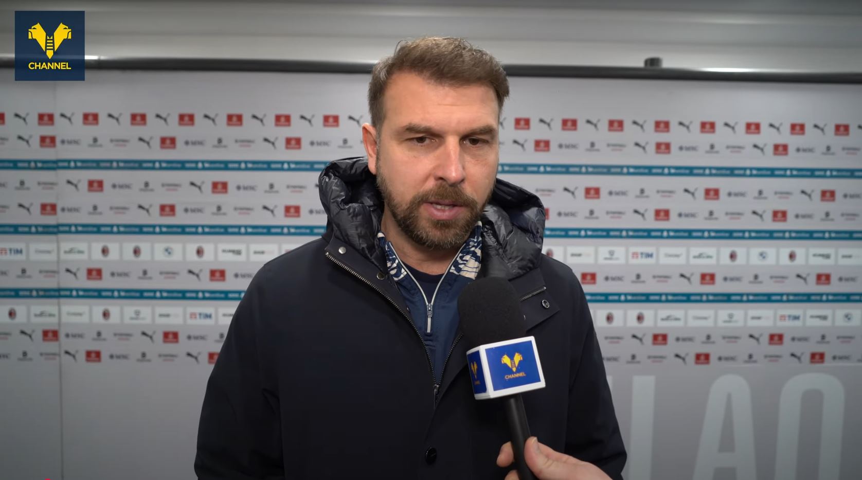 Paolo Zanetti - Hellas Verona post partita Milan