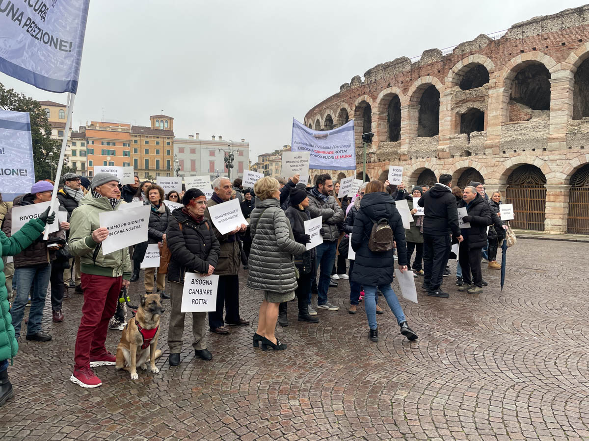 Protesta ZTL Verona 10.02.2025