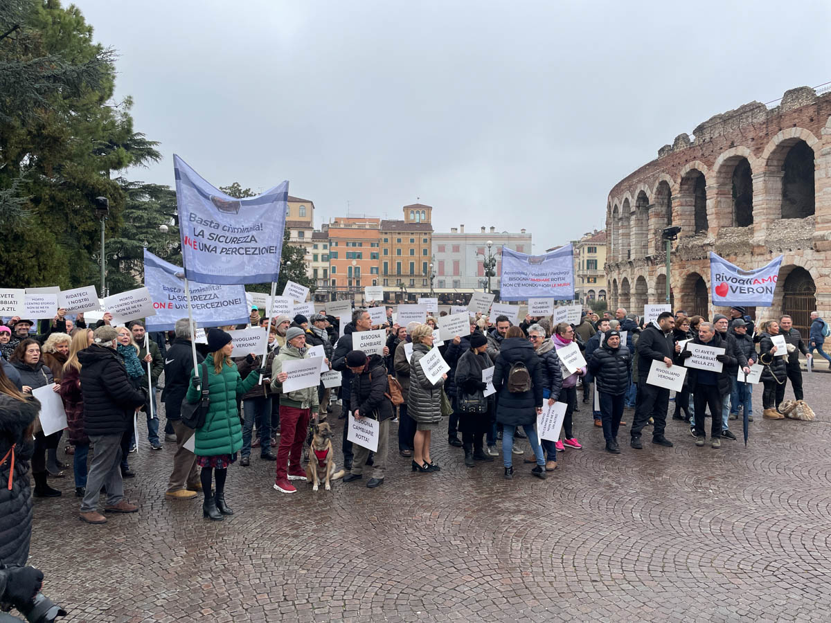Protesta ZTL Verona 10.02.2025
