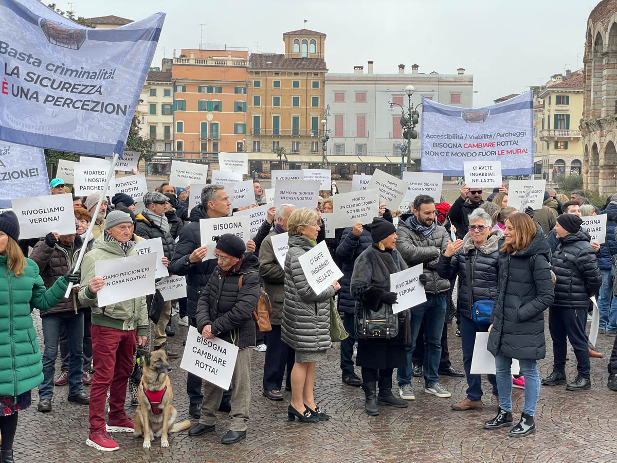 Protesta ZTL Verona 10.02.2025