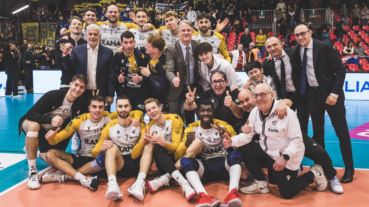 Rana Verona a Piacenza - Foto VeronaVolley-Benvenuti