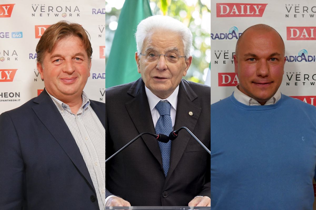 Stefano Valdegamberi, Sergio Mattarella, Maicol Faccini