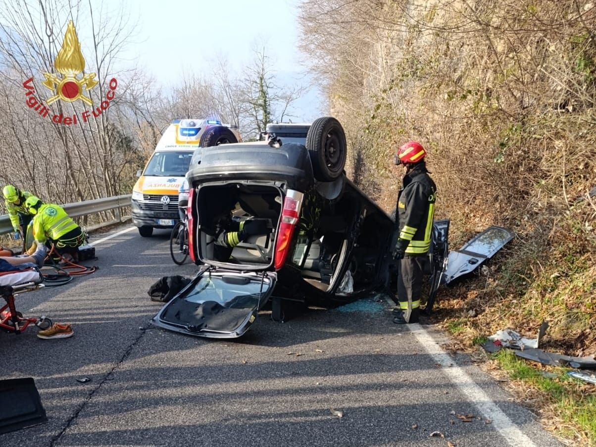 badia calavena incidente vigili del fuoco zocchi
