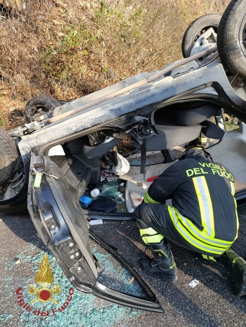 badia calavena incidente vigili del fuoco zocchi