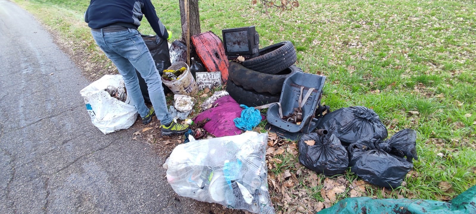 caprino veronese rifiuti plastic free