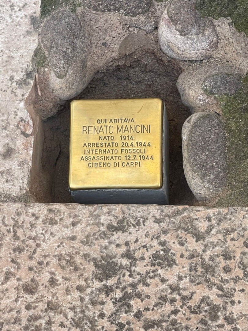 pietre d'inciampo verona