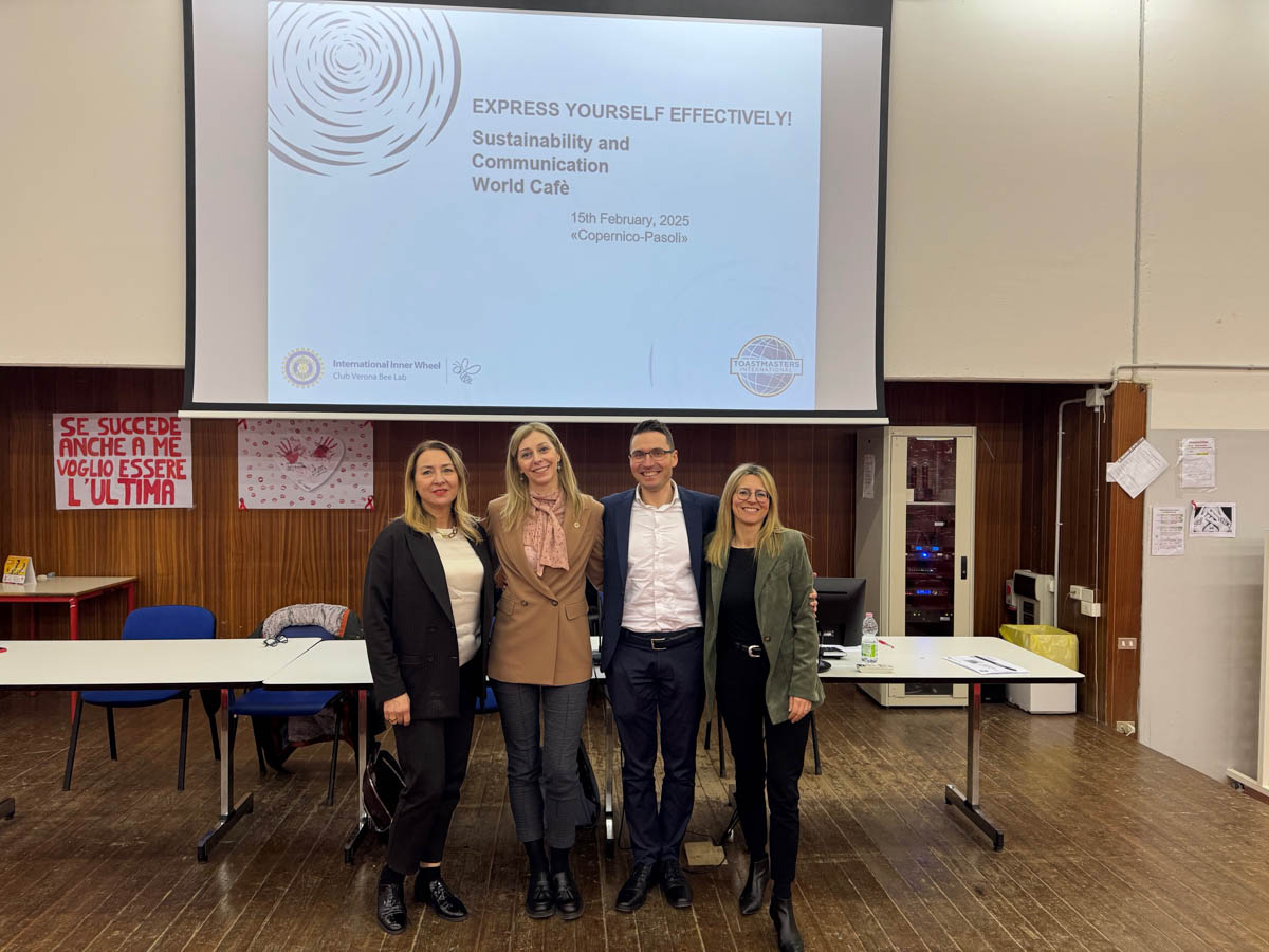 public speaking Inner Wheel club bee lab