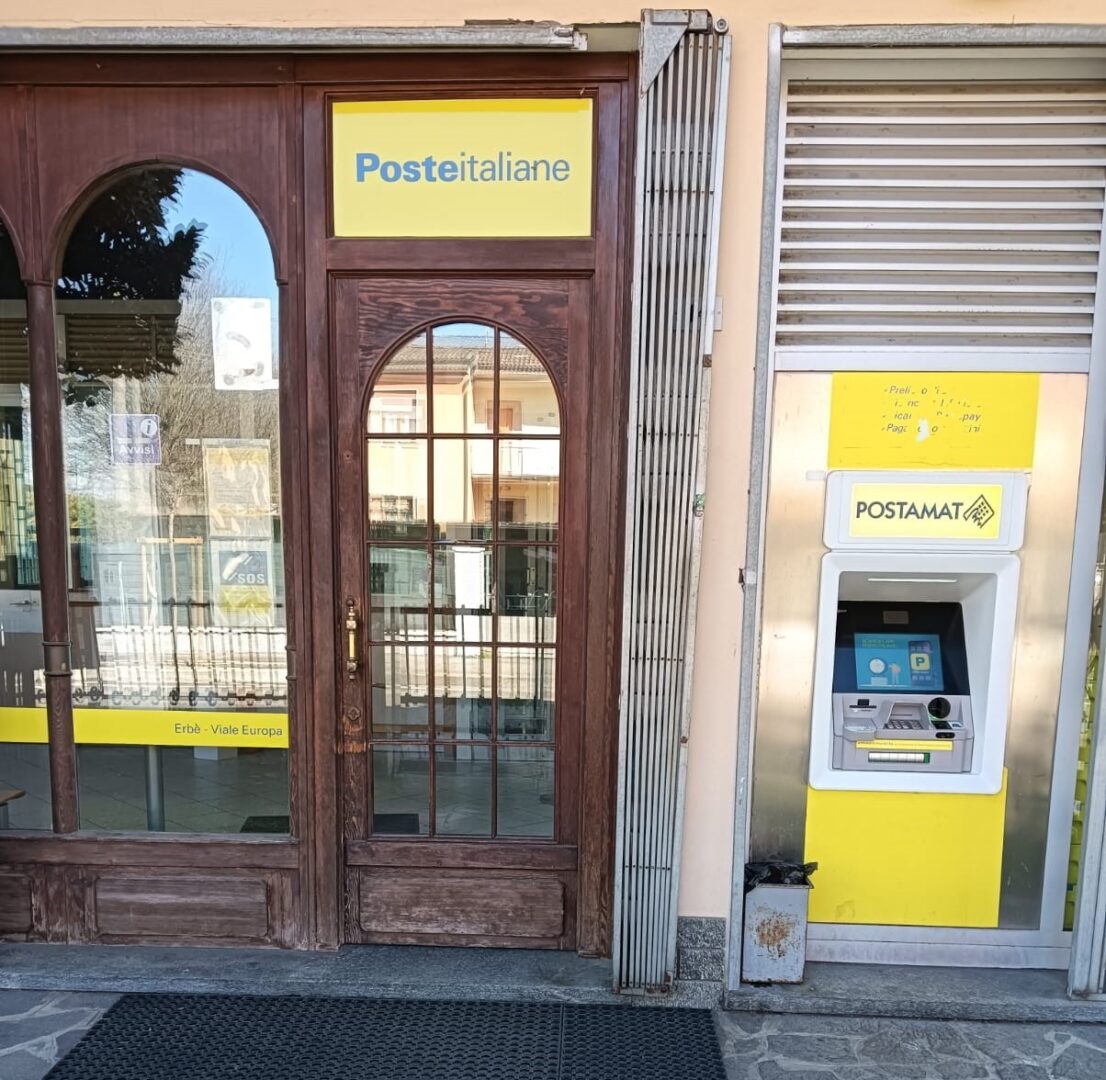ATM Erbè Postamat Poste Italiane