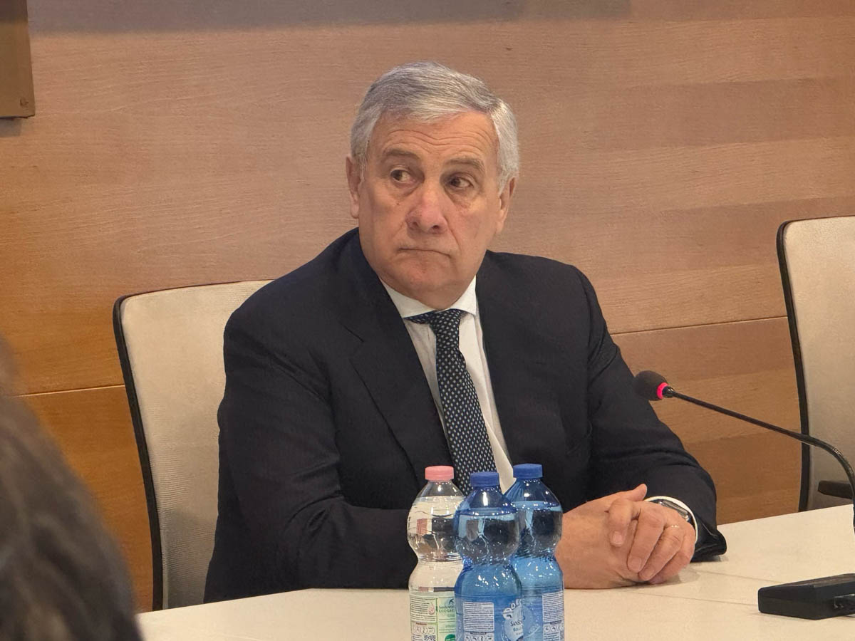 Antonio Tajani Bosco Chiesanuova 11.03.2025