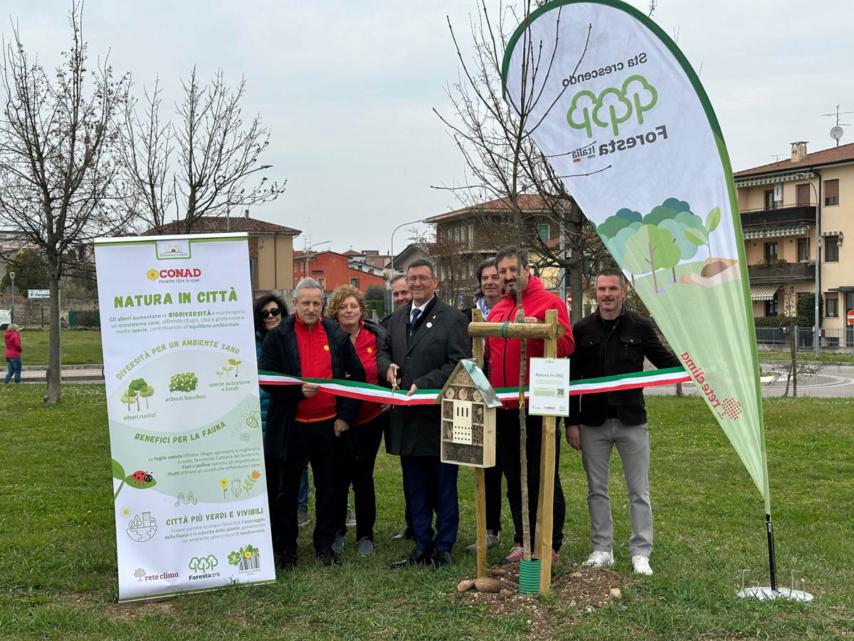 Bussolengo - piantumazione parco Sampò