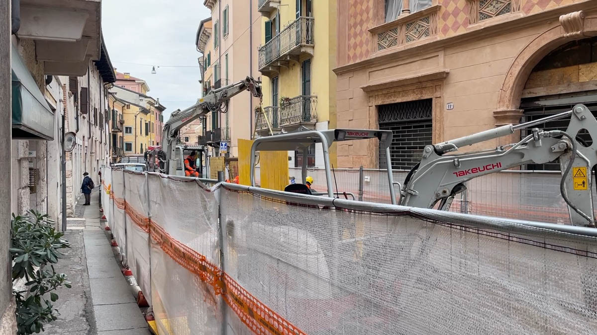 Cantiere Veronetta - via San Paolo-via XX Settembre