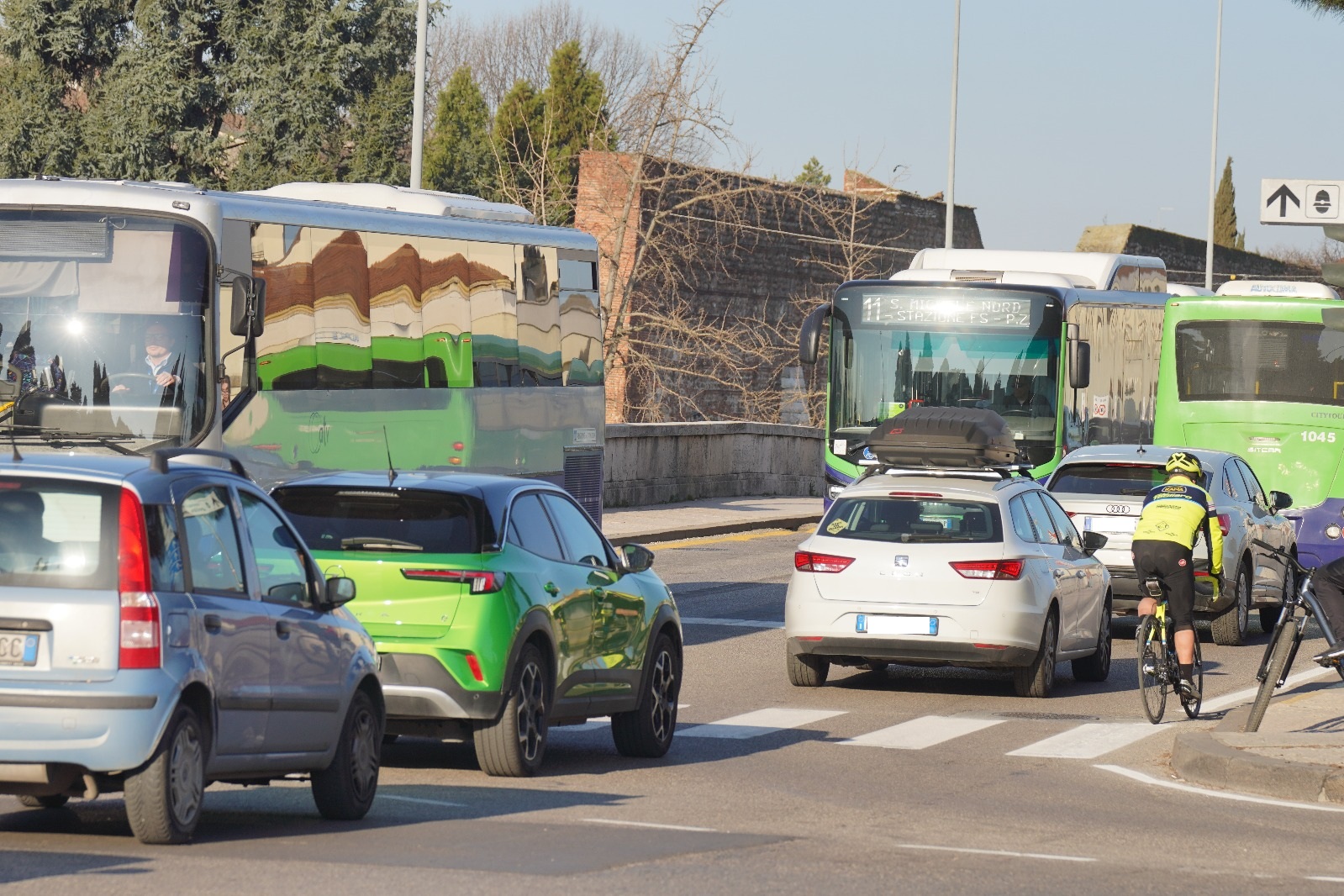 Cantieri Veronetta Via XX Settembre Filovia