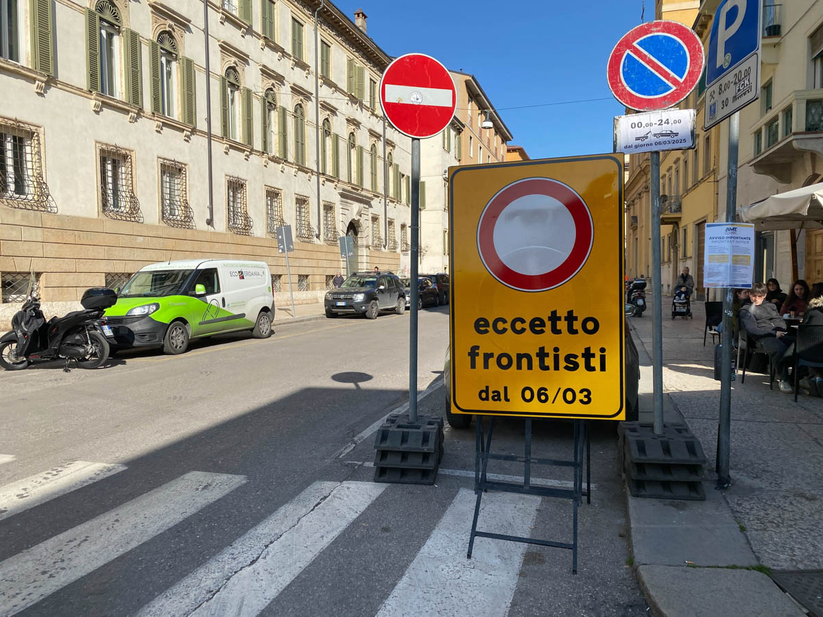 Cantieri Veronetta Via XX Settembre Filovia