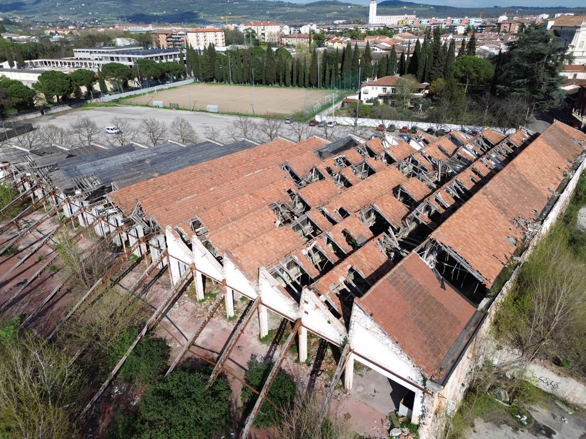 L'ex lanificio Tiberghien a Verona (San Michele Extra)