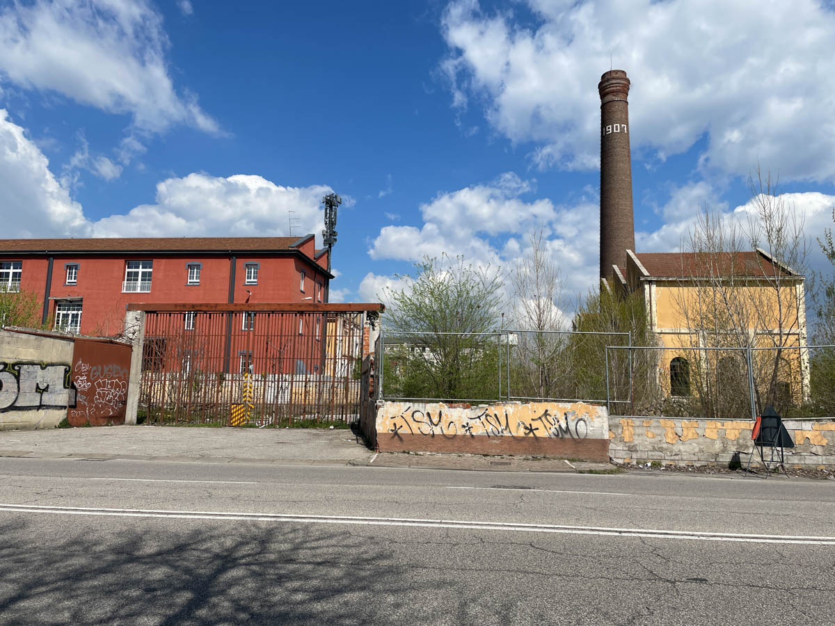 L'ex lanificio Tiberghien a Verona (San Michele Extra)