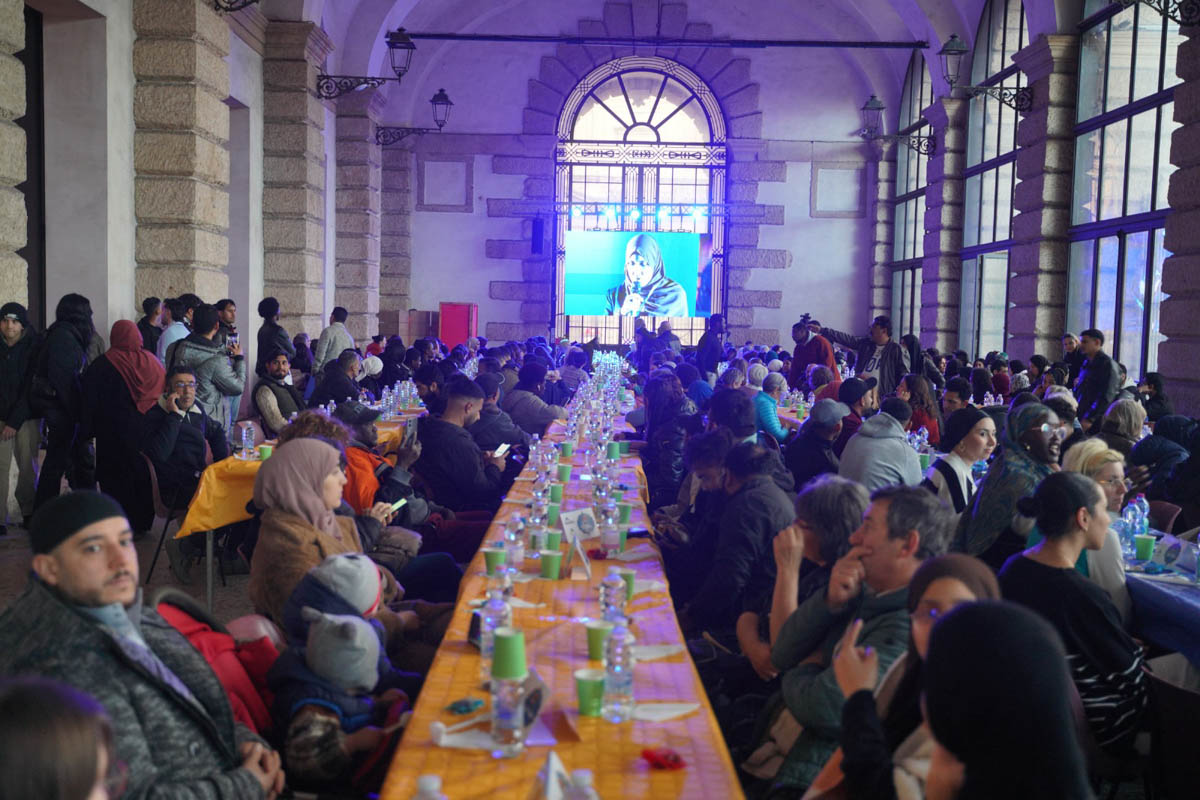 Iftar street Verona 2025 in Gran Guardia