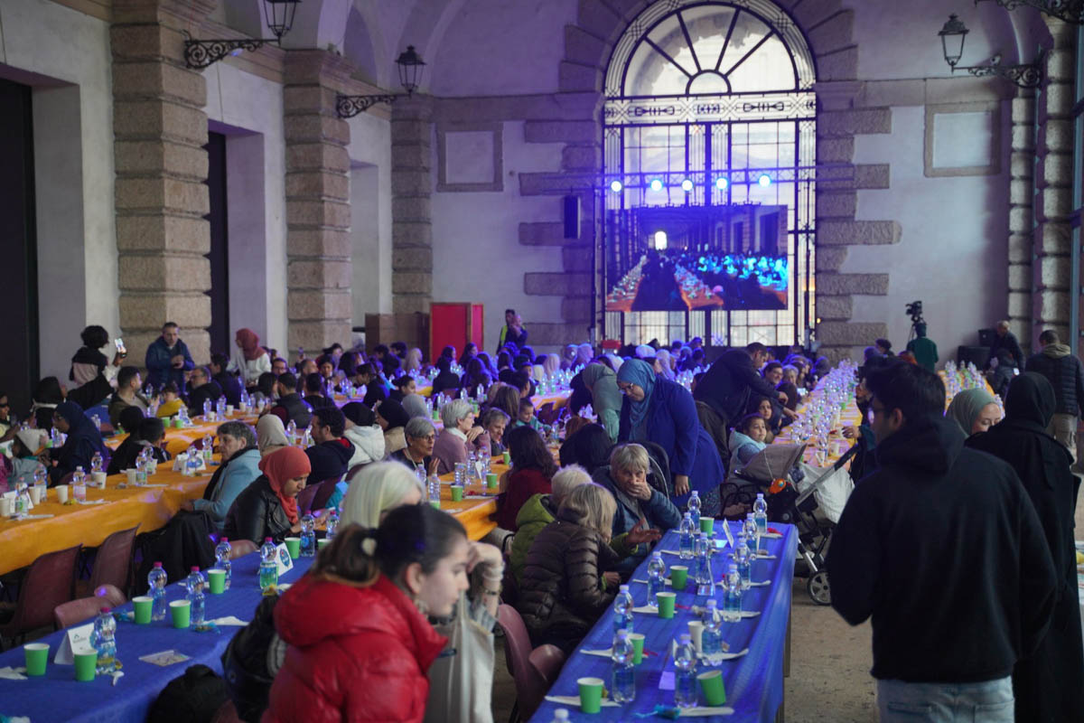 Iftar street Verona 2025 in Gran Guardia