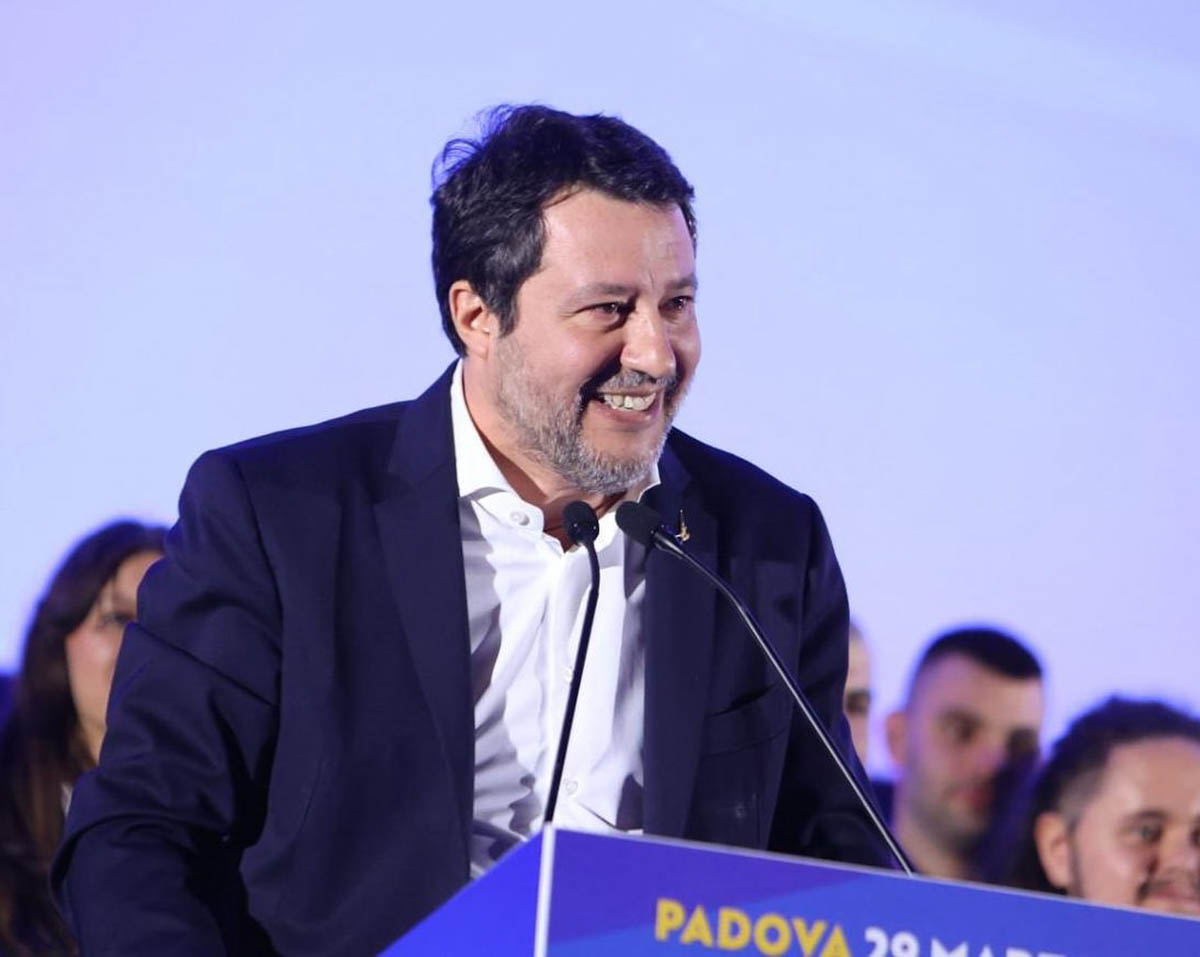Matteo Salvini - evento Lega a Padova