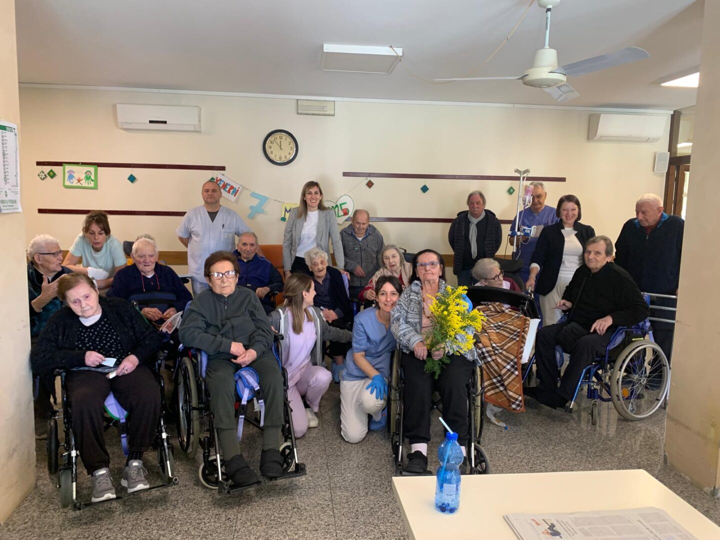 Consegna Mimose case di riposo 2025