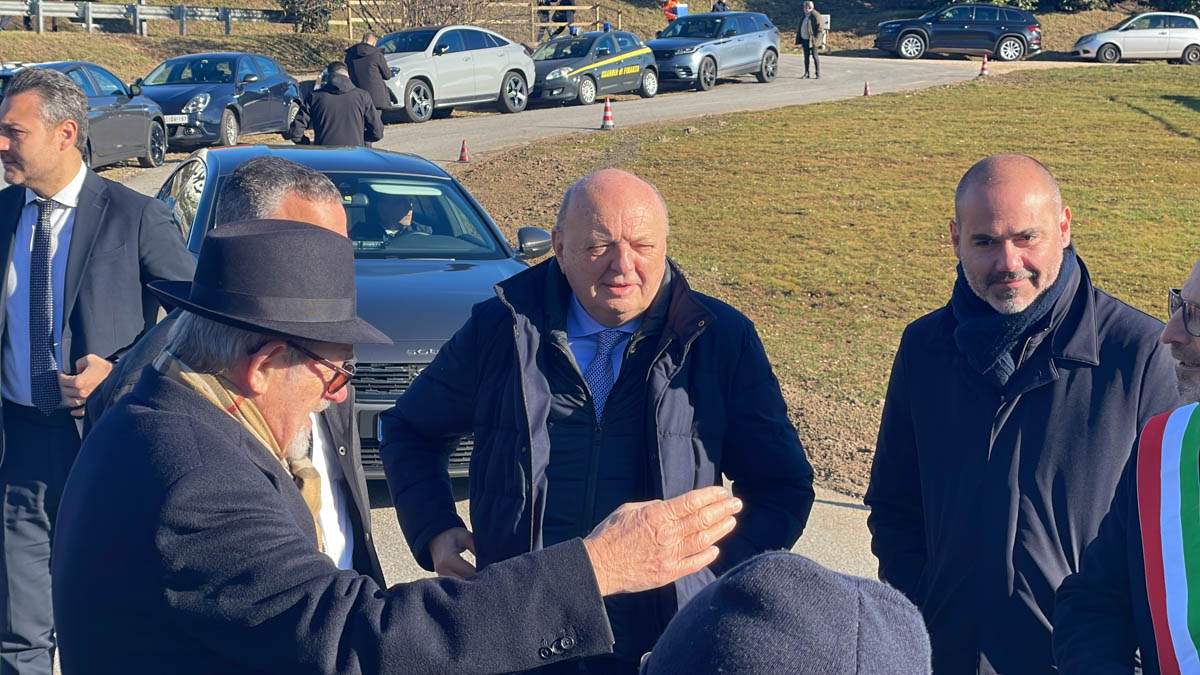 Ministro Pichetto Fratin in visita sul Lago di Garda
