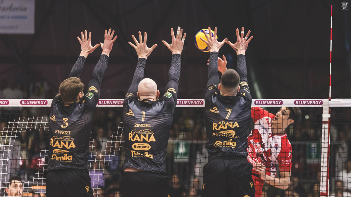 Piacenza-Rana Verona - Foto Verona Volley-Benvenuti