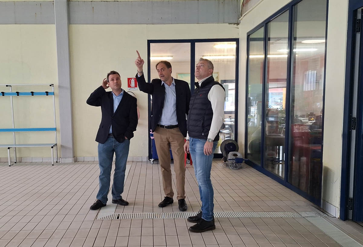 Piscina di Legnago - sopralluogo