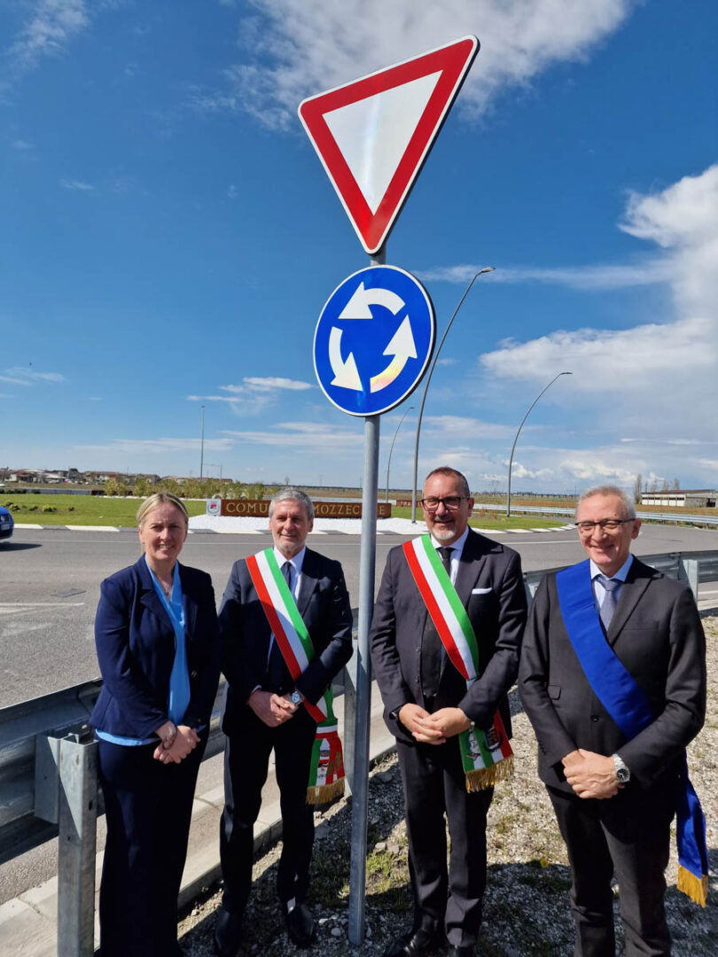 Rotatoria Mozzecane SP3-SR62