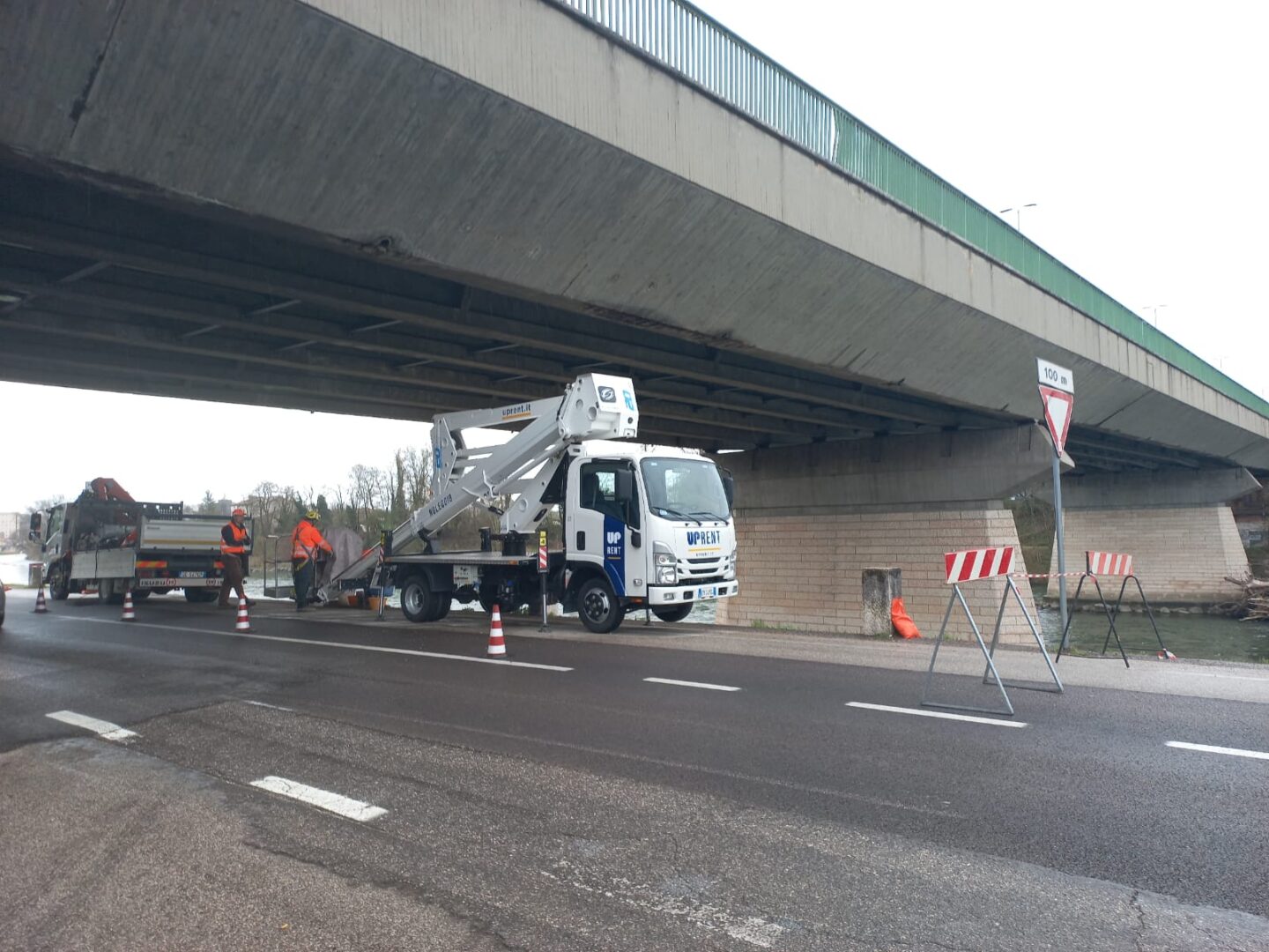 Saval Ponte dell'Unità d'Italia lavori