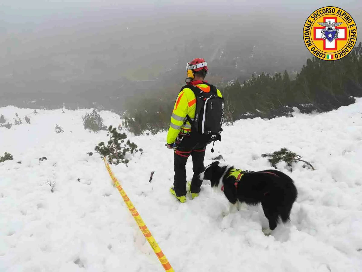 Valanga - foto d'archivio