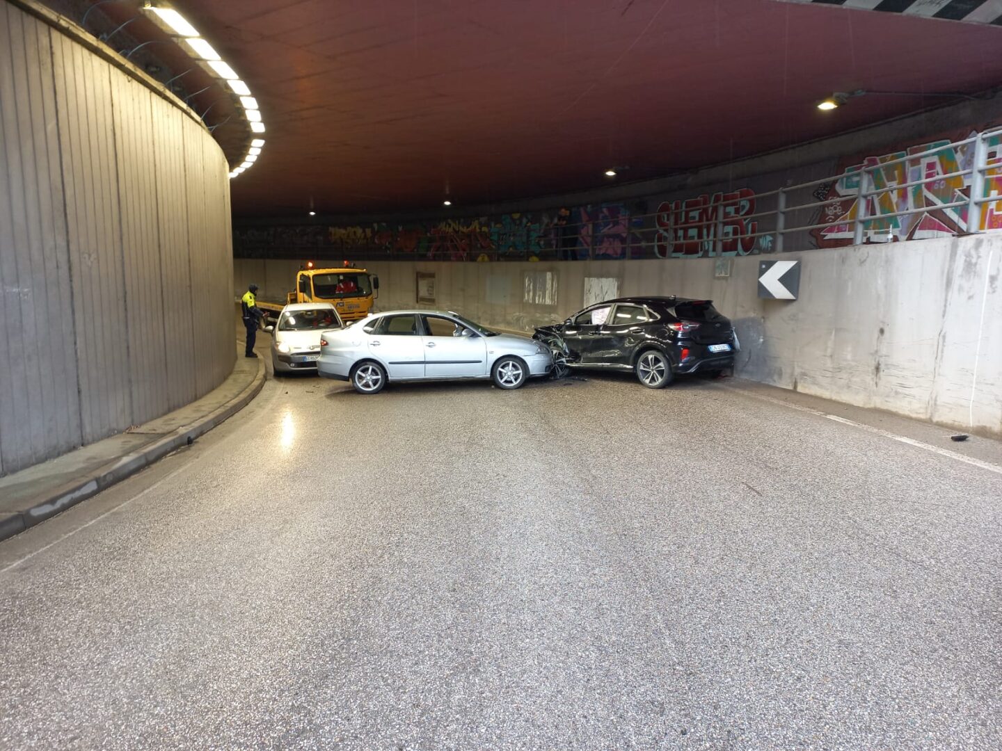 incidente sottopasso Porto San Pancrazio