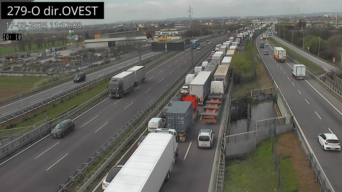 Traffico A4 17.03.2025