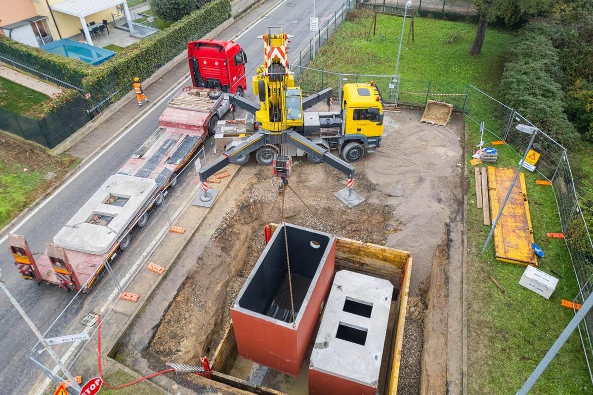 AGS Cantiere Oliosi depuratore