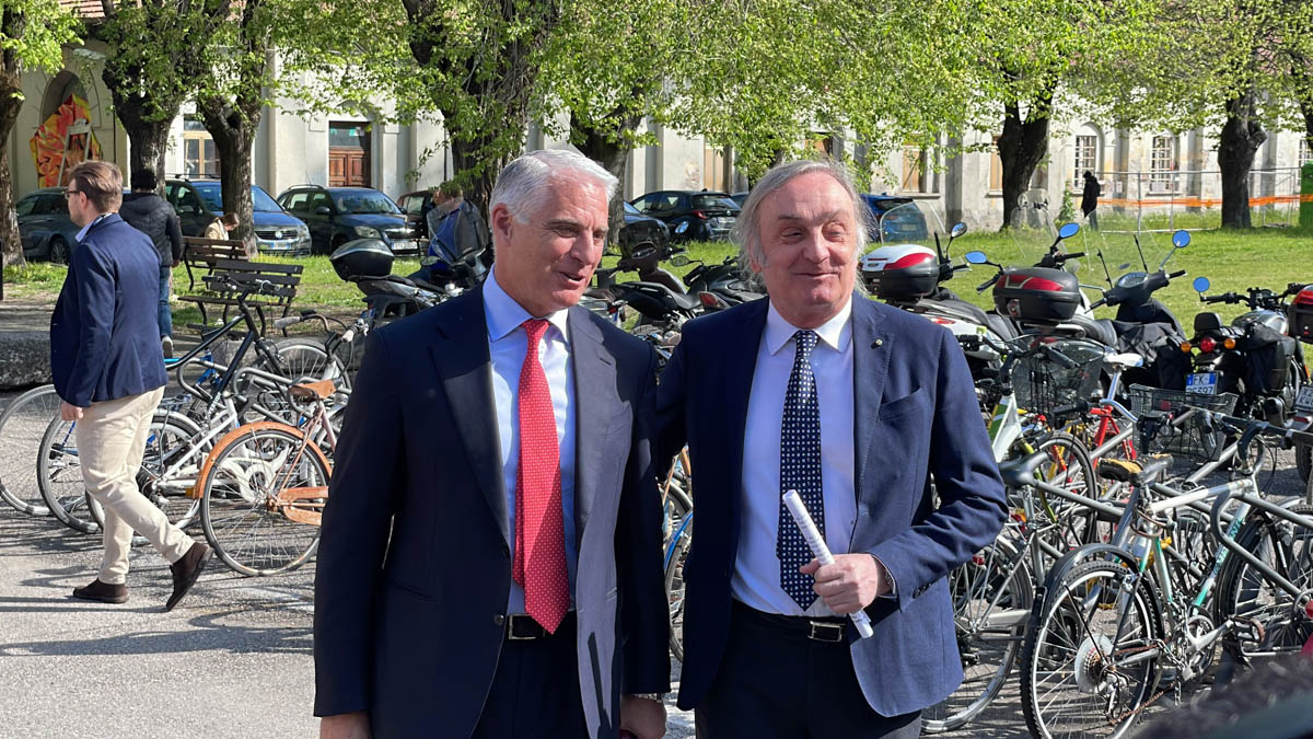 Andrea Orcel e Pier Francesco Nocini