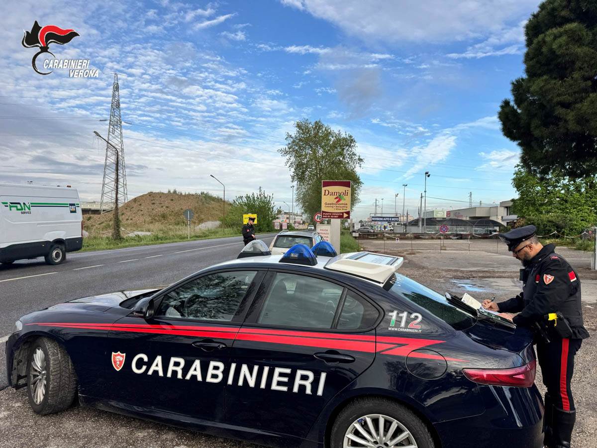 Carabinieri San Bonifacio - donna aggredita